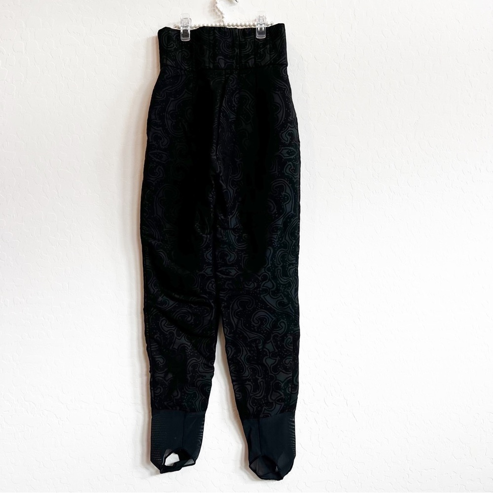 Bogner Black Patterned Ankle Pants - image 3